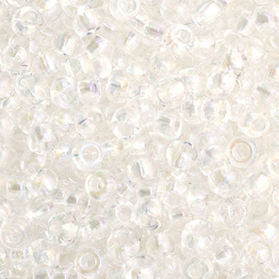 Czech - 11/0 Seed bead - Transparent Crystal AB (250g)