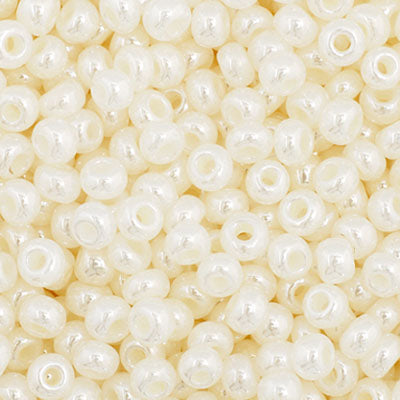 Czech - 11/0 Seed bead - Opaque Ceylon Dyed Pearl (250g)