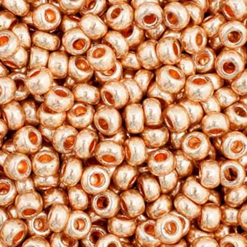 Czech - 11/0 Seed Beads - Metallic Dark Gold Solgel (250g)