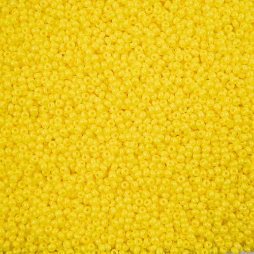 Czech - 11/0 Seed Beads - Terra Intensive Yellow (250g)