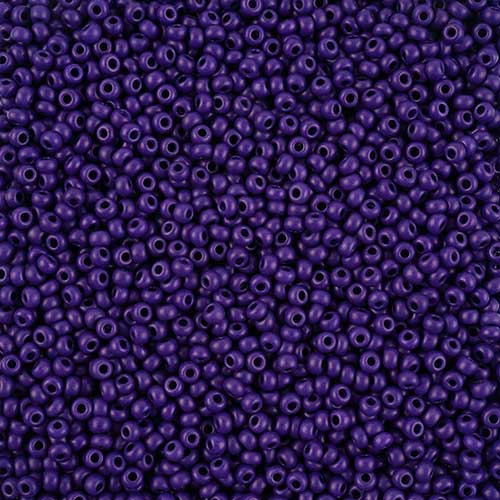 Czech Seed Beads - 11/0 - Terra Intensive Purple Matte (250g)