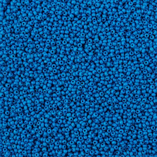 Czech Seed Beads - 11/0 - Terra Intensive Blue Matte (23g)
