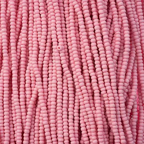 Czech Seed Beads - 11/0 - Permalux Light Pink Matte (250g Strung)