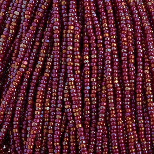 Czech - 13/0 Charlotte - Transparent Dark Amethyst (100g Strung)