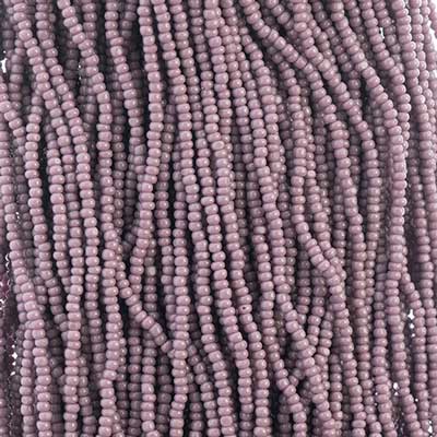 Czech - 13/0 Charlotte - Opaque Mauve (100g Strung)