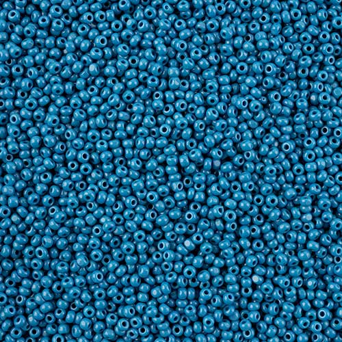 Czech Cut Seedbeads - 11/0 - Opaque Dark Blue (10g)