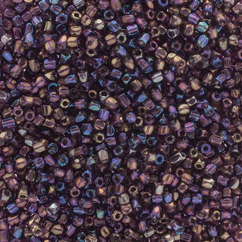 Czech Seed Beads 3Cut - 9/0 - Transparent Amethyst AB (100g)
