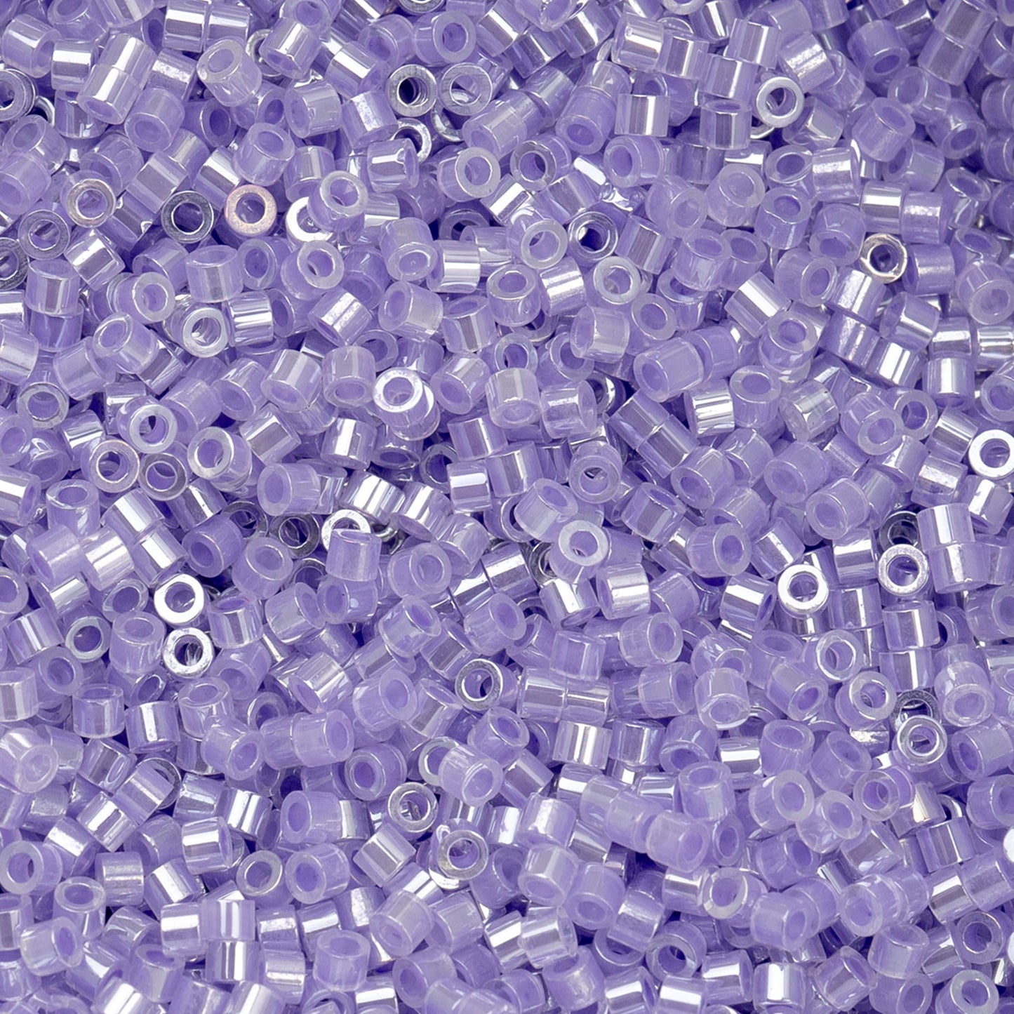 Cylin Bead - 11/0 - Crystal Purple Lined Ceylon (25g)