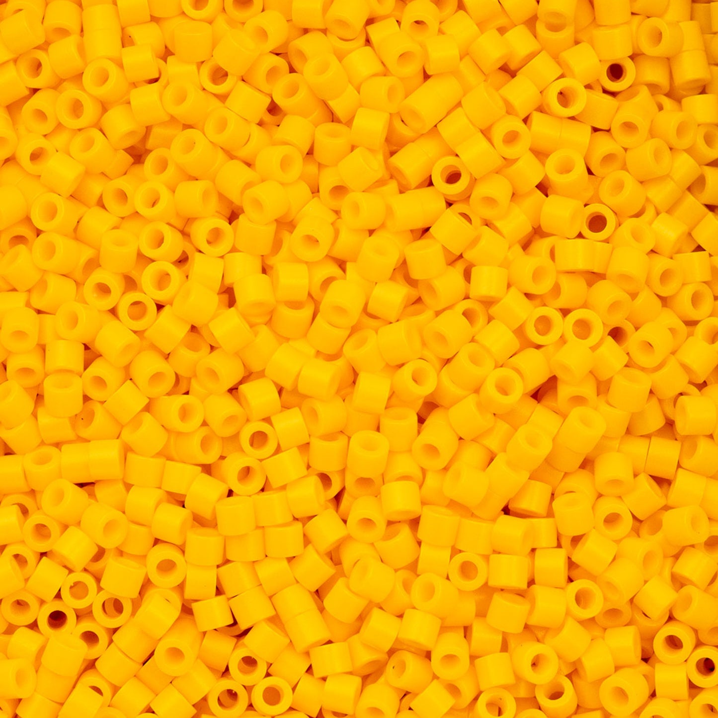 Cylin Bead - 11/0 - Opaque Yellow Zest (25g)