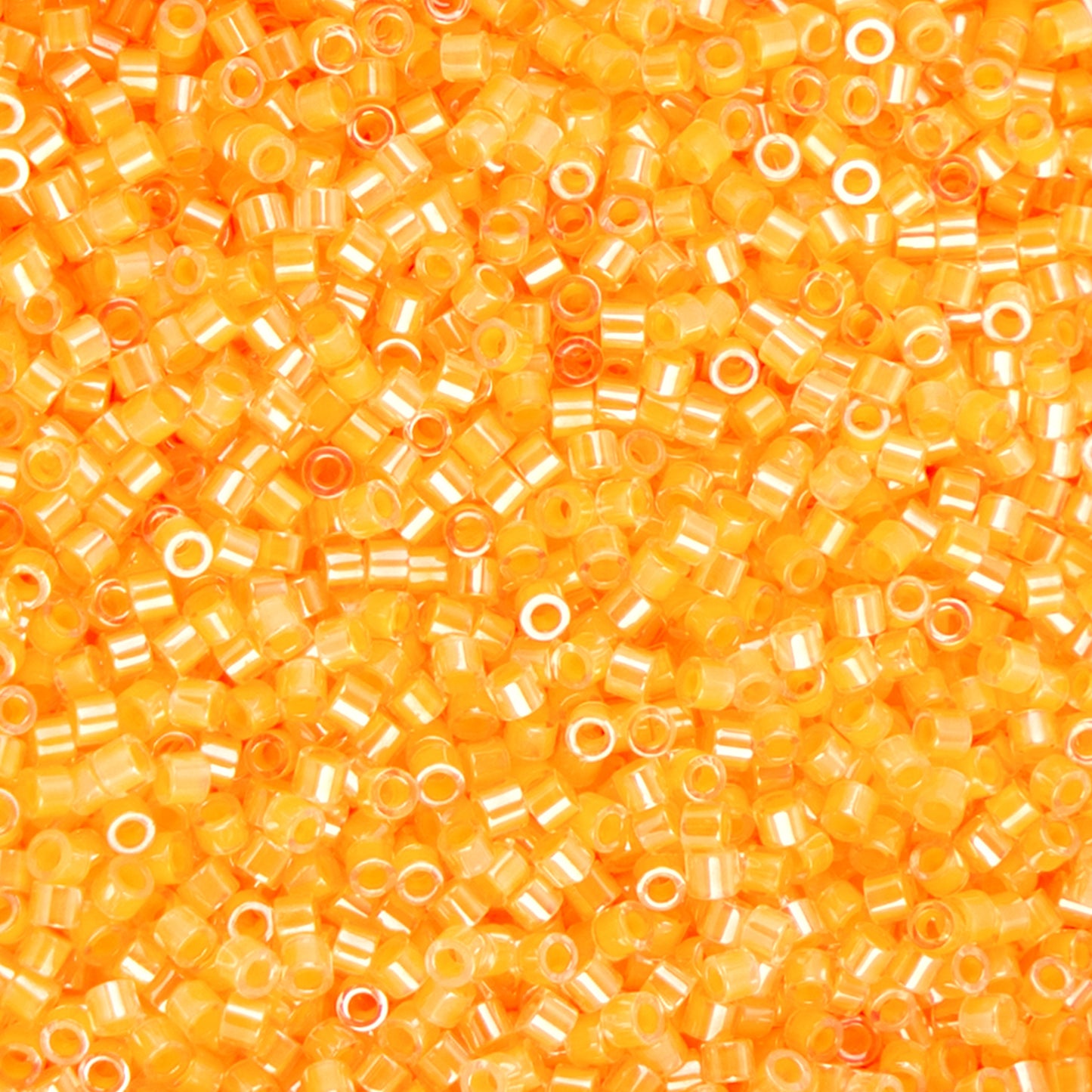 Cylin Bead - 11/0 - Neon Light Orange (25g)