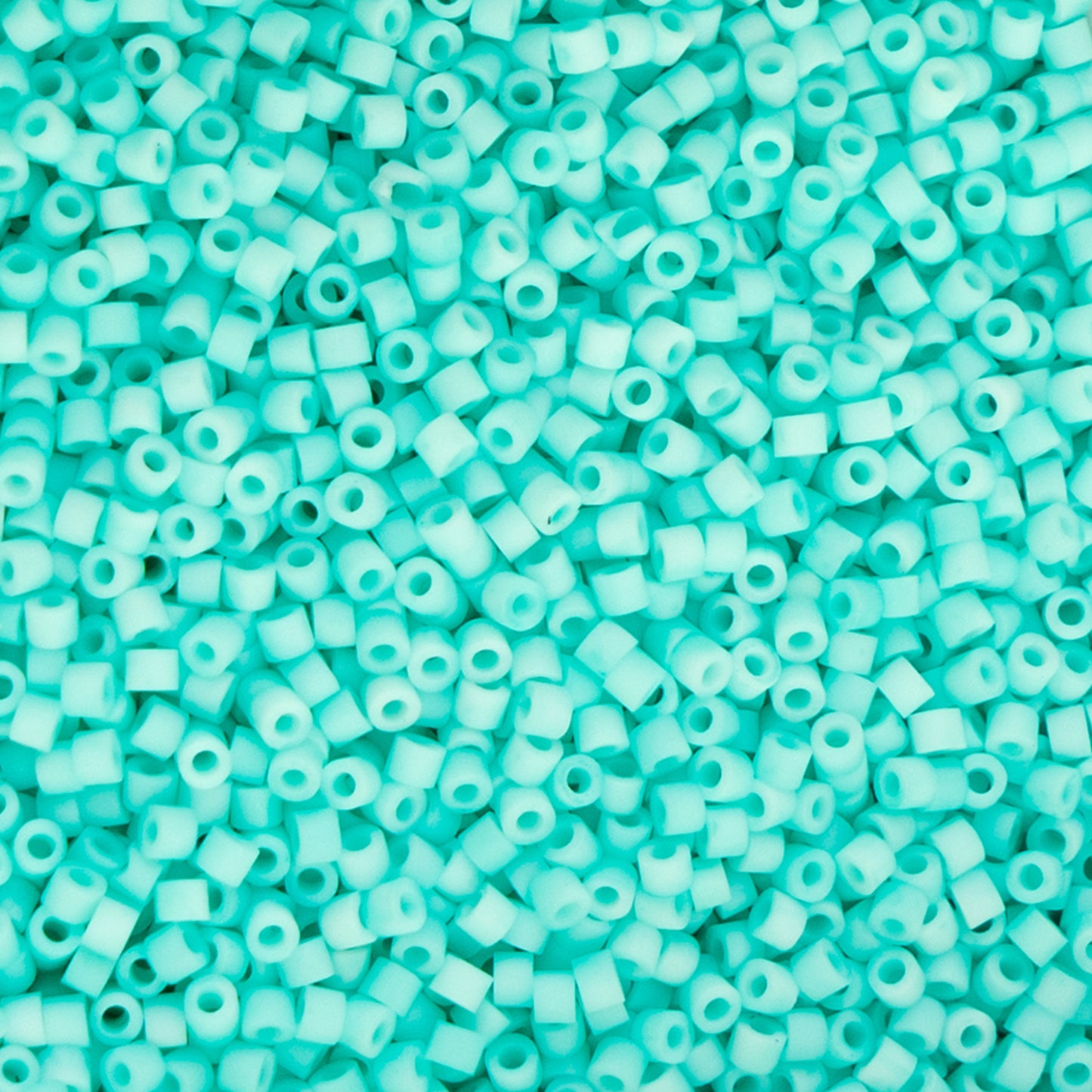 Cylin Bead - 11/0 - Matte Macaron - Green Turquoise (25g)