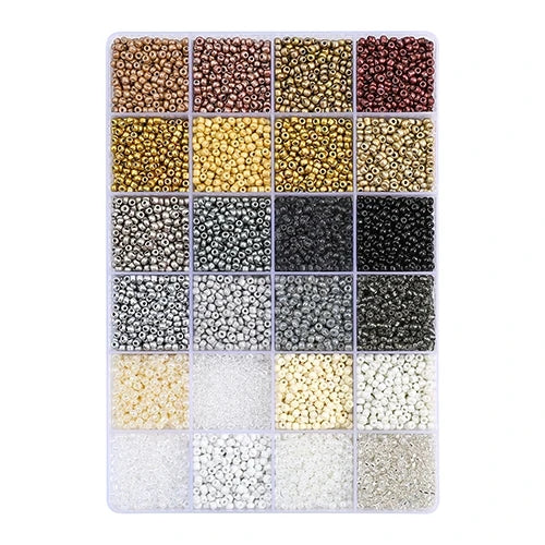Bead Box - 8/0 - Seed beads - Champagne Glow (Box)