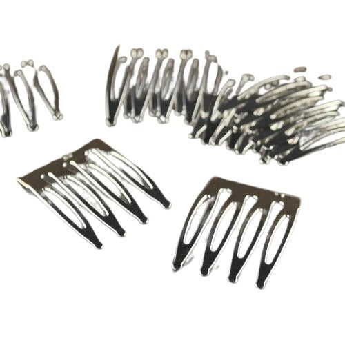 Findings - .75in Hair Comb - Silvertone