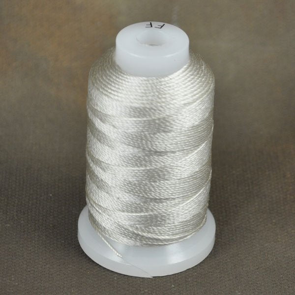 Silk Thread - FF Dazzle-It Silk Thread - Ecru (Spool)