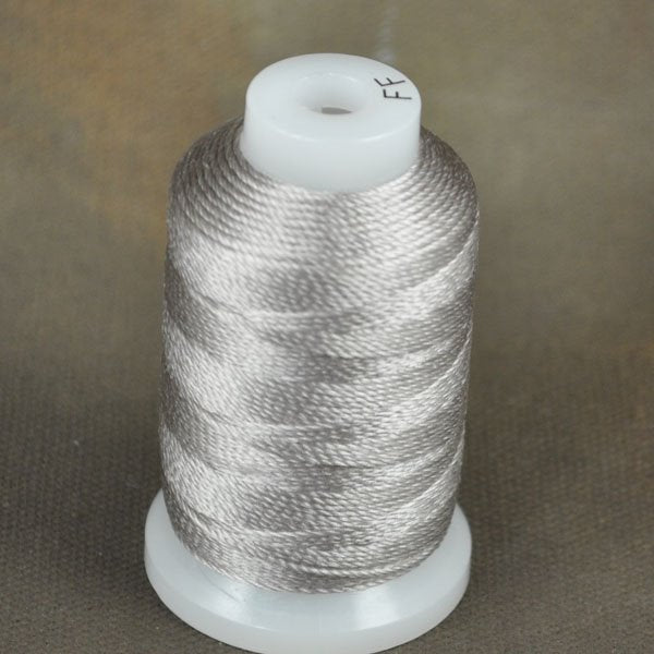 Silk Thread - FF Dazzle-It Silk Thread - Grey (Spool)