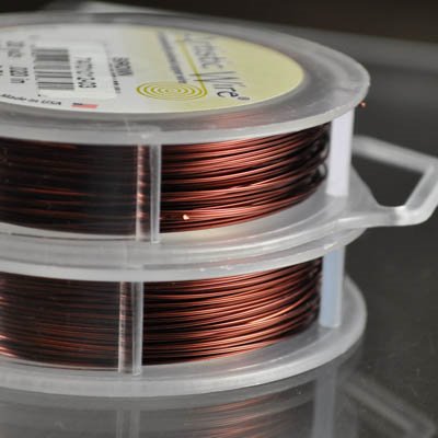 Craft Wire - 24ga - Brown (Artistic Wire)