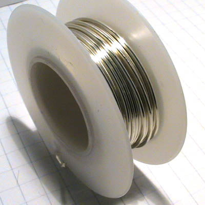 Craft Wire - 18ga - Silver Plated (Tarnish Resistant) (Artistic Wire)