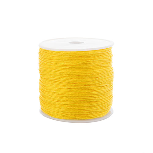 Cord - 0.8mm Nylon - Yellow (Spool)