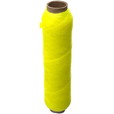 Artificial Sinew -  70lb Test - Neon Yellow (bobbin)