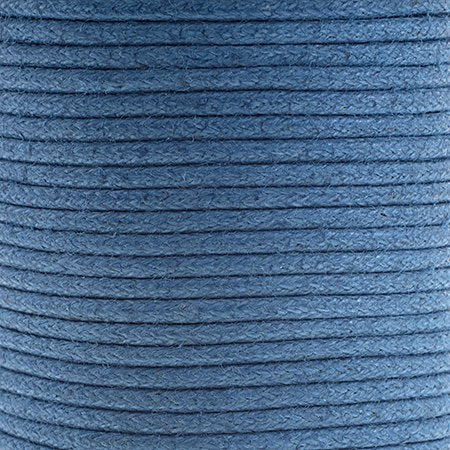 Cotton Cord - 1.5mm Round Waxed - Royal Blue (25m)