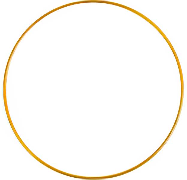 Ring - 12in Round - Brass (5)