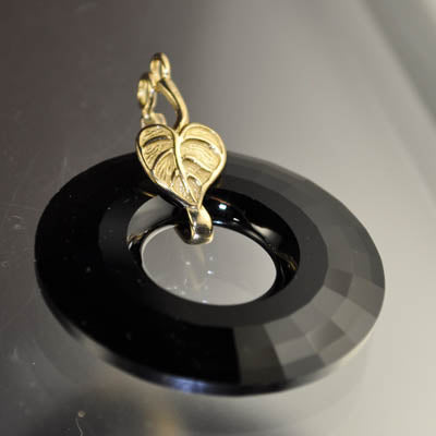 Bail -  Leafy for Donut - Bright Brass