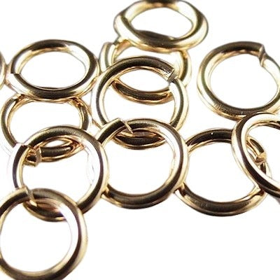 Jump Rings Open - 5mm - Gold-filled (25)