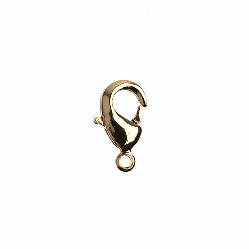 Lobster Clasp  - 12mm - 18kt Goldplated (Pack)