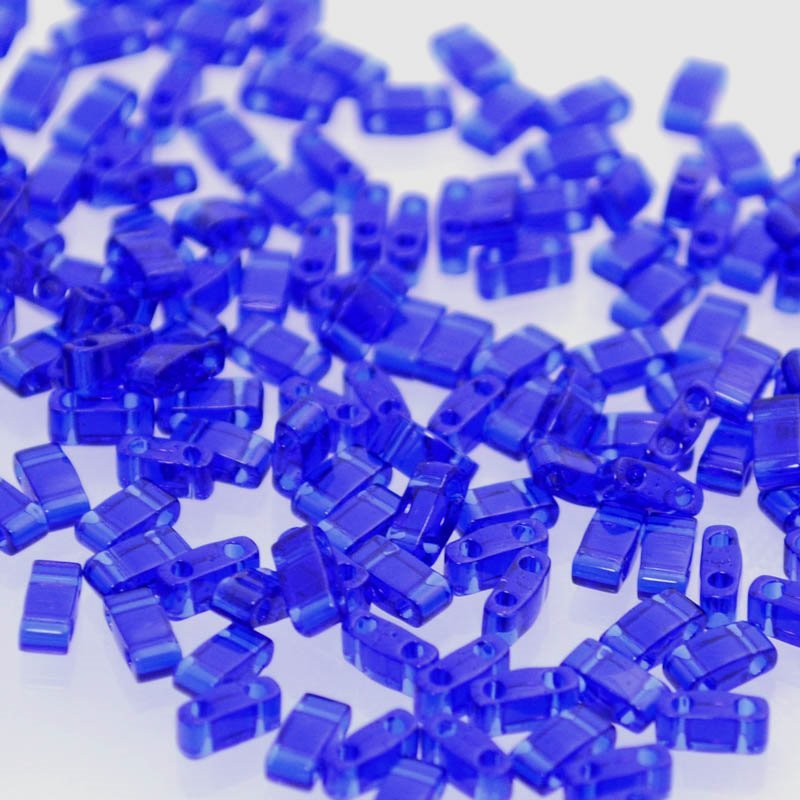 Miyuki - Half Tila - Transparent Cobalt Blue (5g)