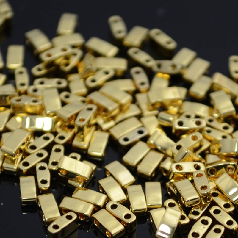 Miyuki - Half Tila - 24 K Gold Plated (5g)