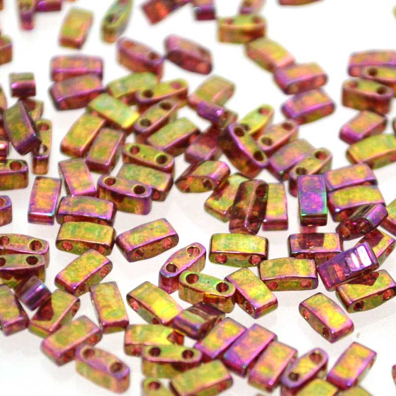 Miyuki - Half Tila - Dark Topaz Gold Luster (5g)
