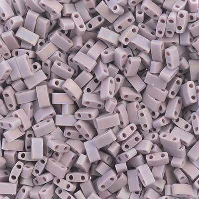 Miyuki - Half Tila - Mauve Opaque AB Matte (50g)