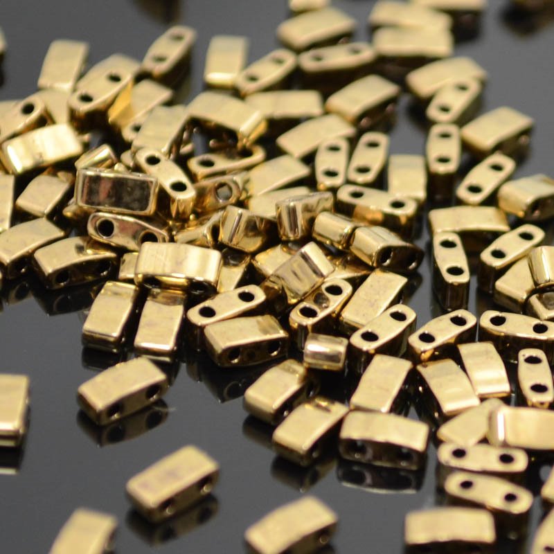 Miyuki - Half Tila - Metallic Brassy Gold (5g)