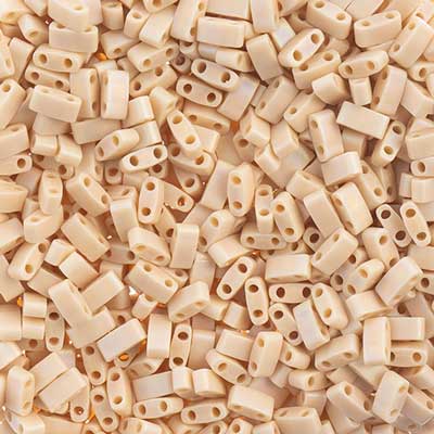 Miyuki - Half Tila - Papaya Whip Opaque AB Matte (50g)