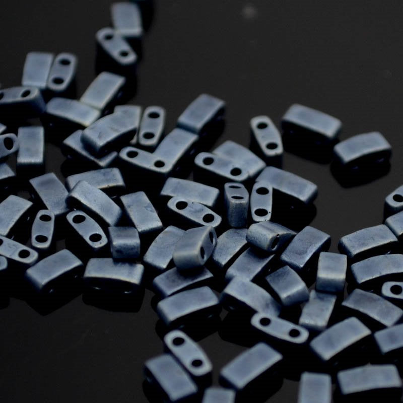 Miyuki - Half Tila - Matte Gunmetal (5g)