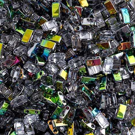 Miyuki - Half Tila - Crystal Transparent Vitrail (50g)