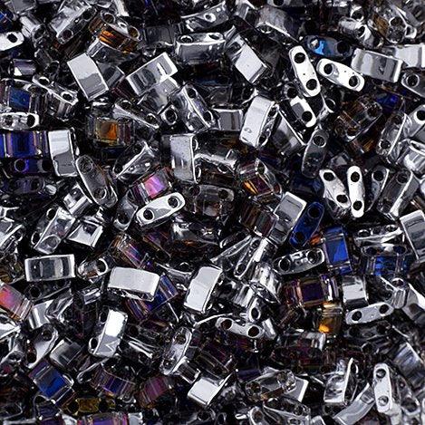 Miyuki -  Half Tila - Crystal Heliotrope (5g)