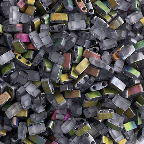 Miyuki - Half Tila - Matte Crystal Vitrail (5g)