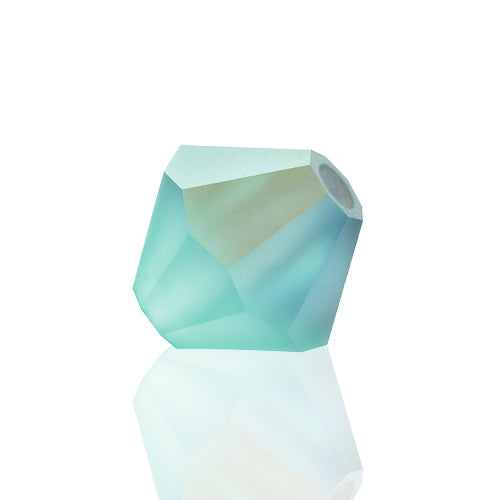 Preciosa 4mm Bicone - Caribbean Sea AB Matte (40pcs)