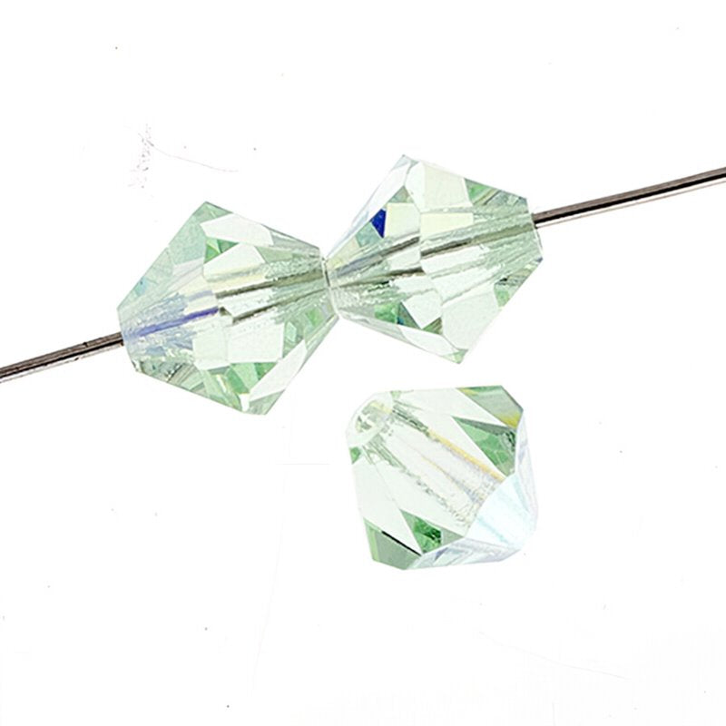 Preciosa 6mm Bicone - Chrysolite AB (36)