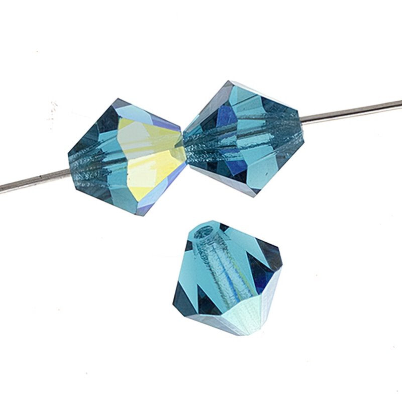 Preciosa 6mm Bicone - Indicolite AB (36)