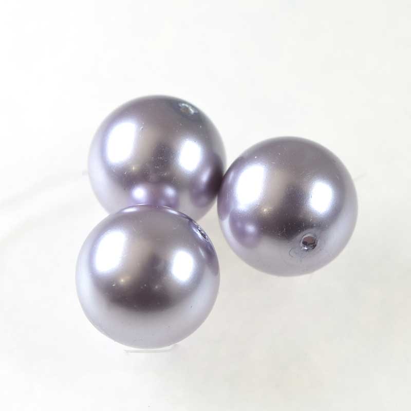 Preciosa (tm) Pearl - 10mm - Round - Lavender