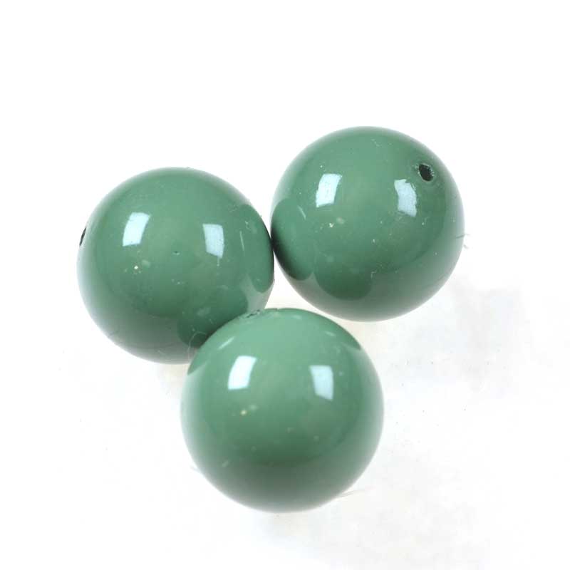 Preciosa (tm) Pearl - 10mm - Round - Sage