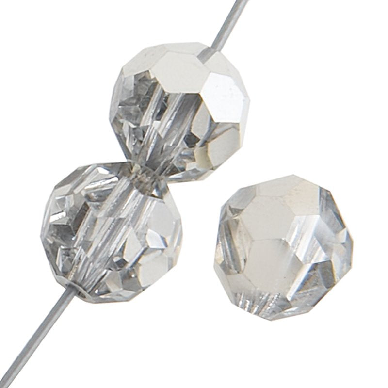 Preciosa Crystal - 3mm Faceted Round - Labrador Halfcoat (40)
