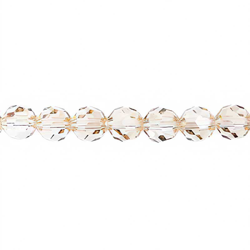 Preciosa Crystal - 6mm Faceted Round - Honey (21)