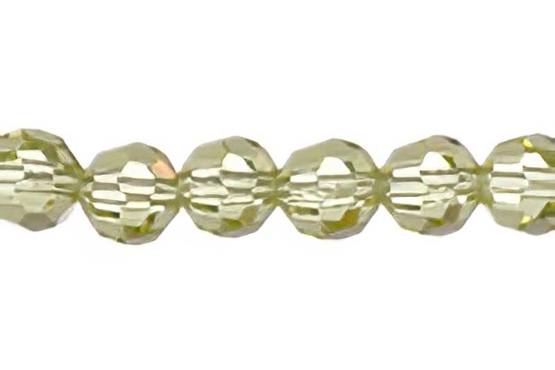 Preciosa Crystal - 6mm Faceted Round - Jonquil (21)