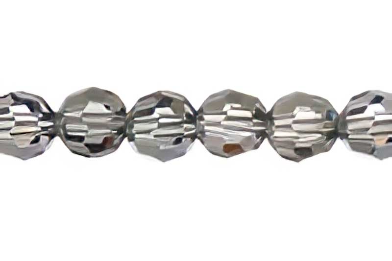 Preciosa Crystal - 6mm Faceted Round - Viridian (21)