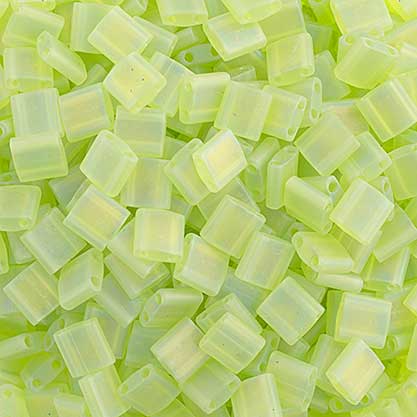 Miyuki - Tila - Chartreuse Transparent AB Matte (50g)
