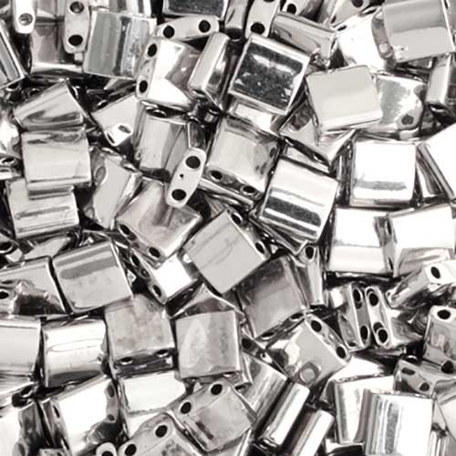 Miyuki -  Tila - Silver Opaque (50g)