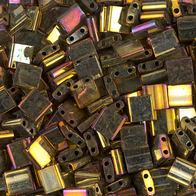 Miyuki - Tila - Opaque Metallic Iris Gold (5g)